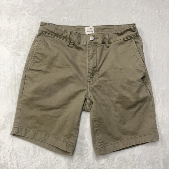 Flint Tinder Other - Flint & Tinder 365 Chino Shorts Mens 30 8" Inseam Green Heavy Twill Huckberry